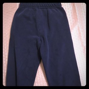 Navy blue sweat pants
